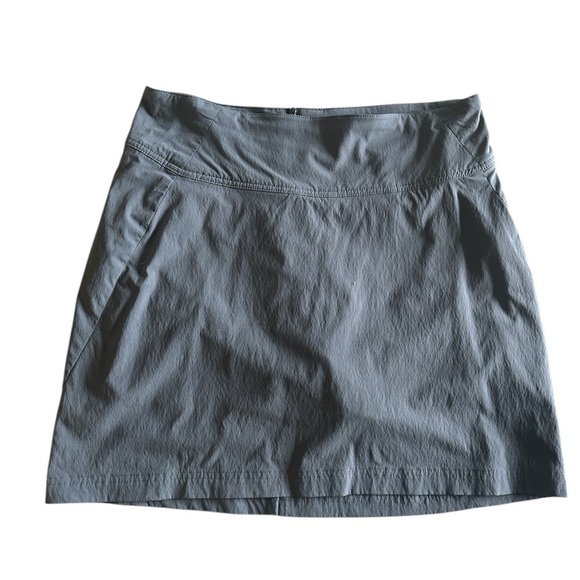 Royal Robbins Gray Stretch Adventure Skort Size 10 - Picture 4 of 8